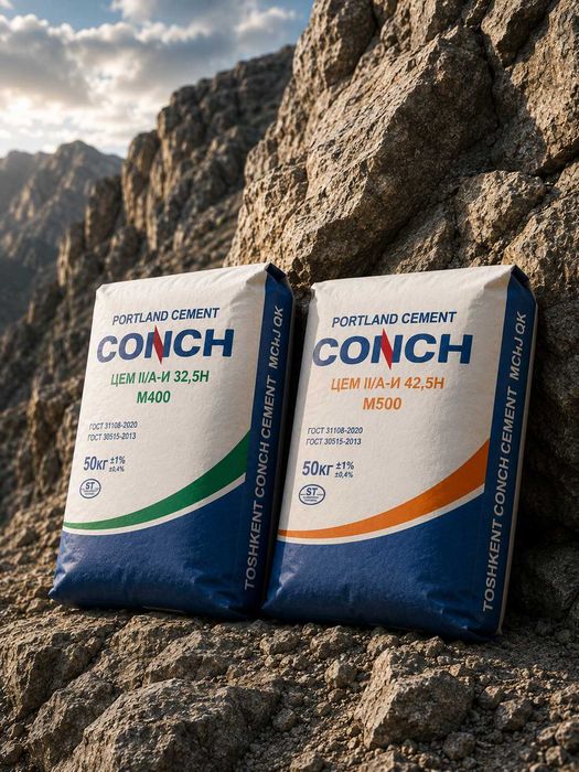 TOSHKENT CONCH цемент М400, М500