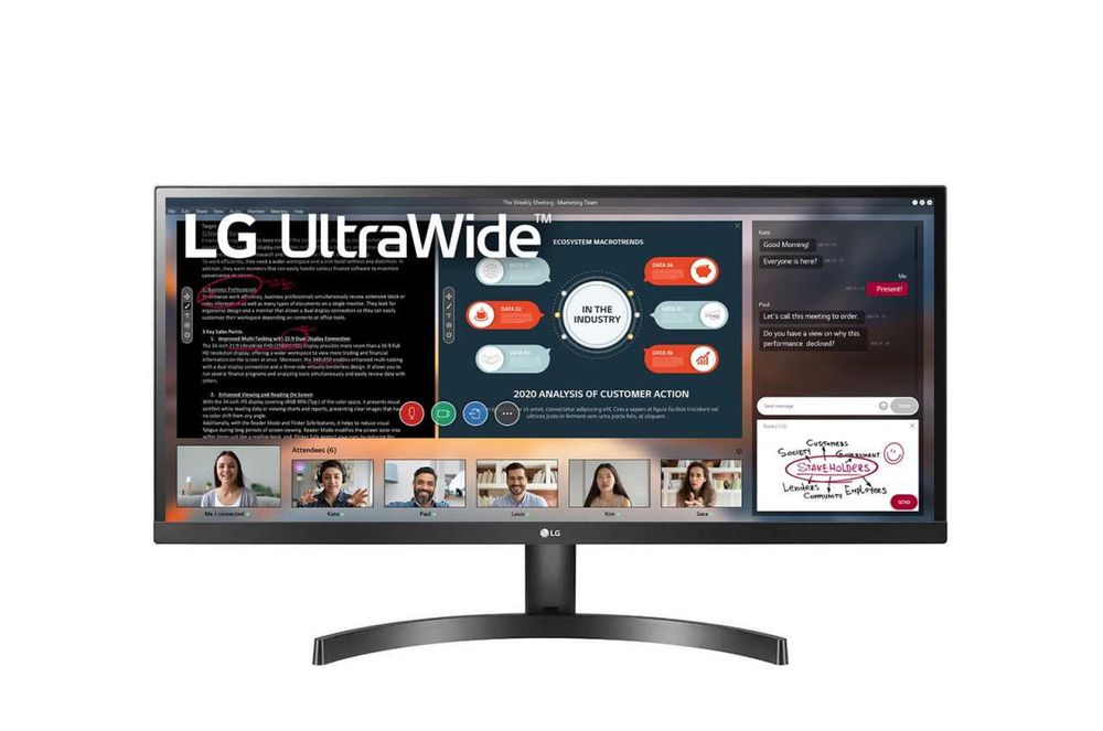 Монитор LG 29WL500 Black