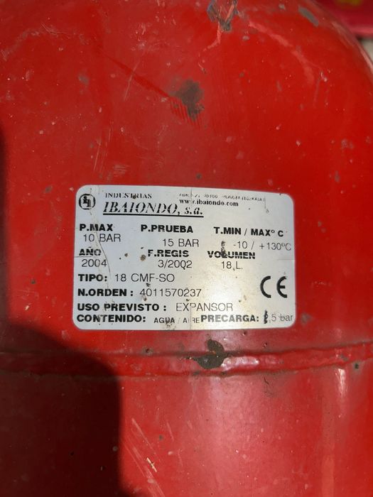 Разширителен съд за парно 18л