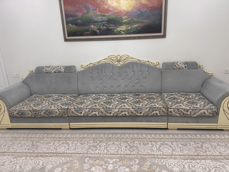 Диван екеулік почти новый .