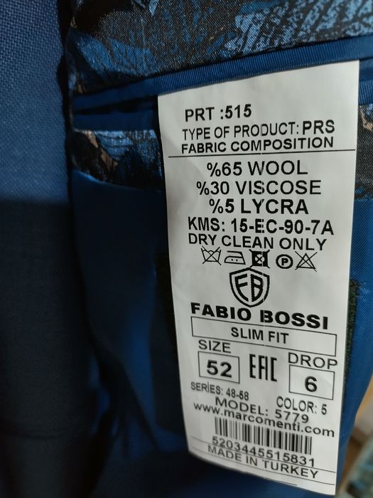 Costume bărbătești, mărimea 52