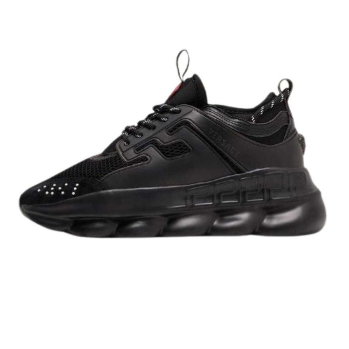 Sneakers Versace CHAIN full black transport gratuit si verificare
