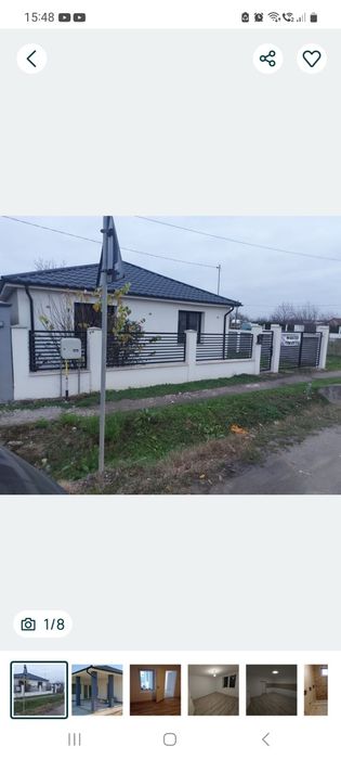 Casă Oșorhei  zona centrală la șosea