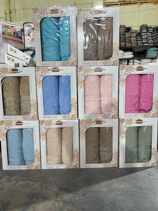 Набор полотенец в коробке