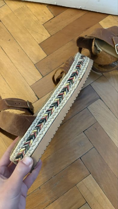 Сандали естествена кожа