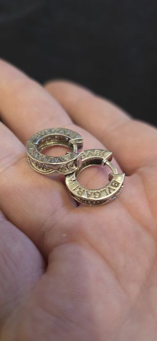 Cercei argint Bvlgari