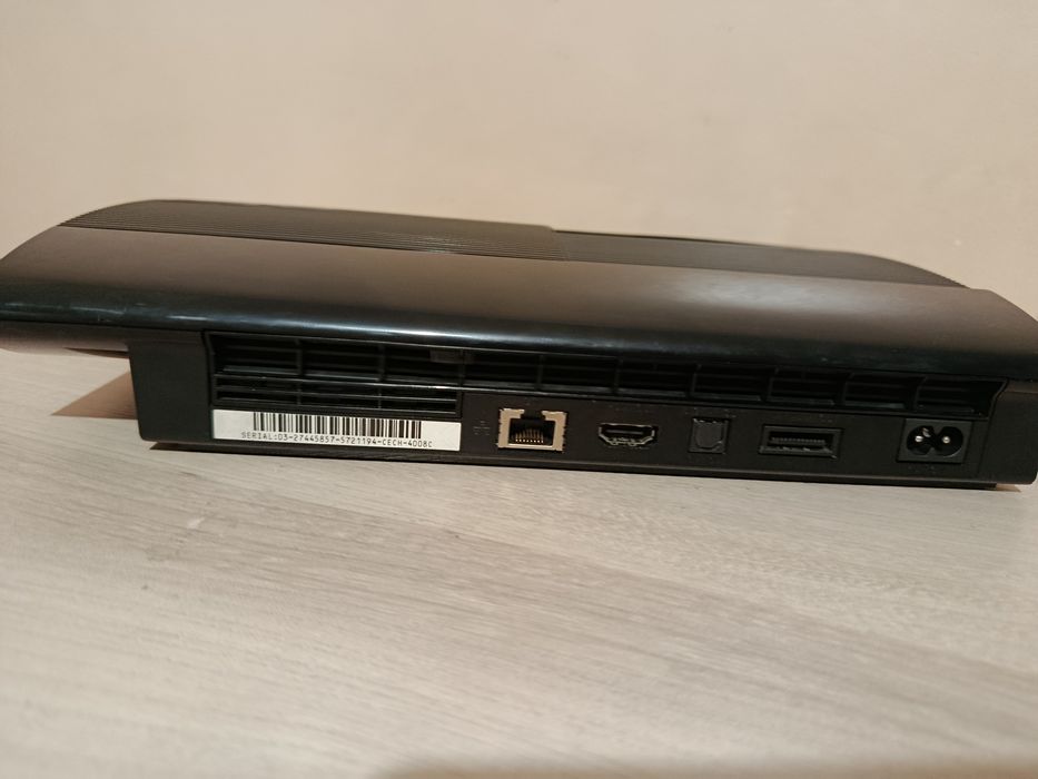 прошитая playstation 3 super slim black