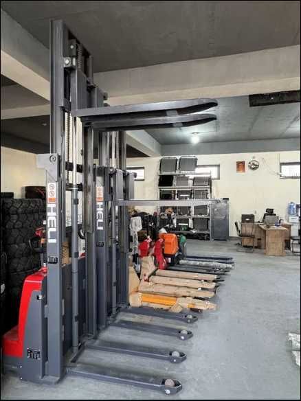 Штабилёр полуавтомат Штабелер Штаблер Тележка Оптом Кара для бочки