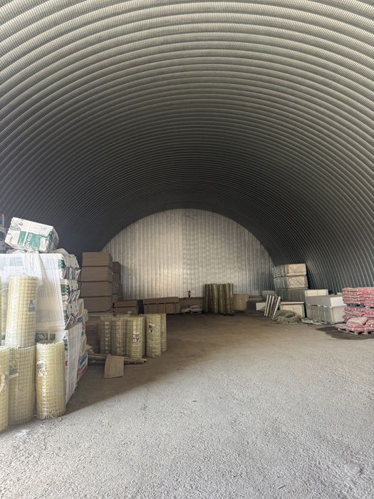 Продам ангар 750 м2 потолки 7 метров