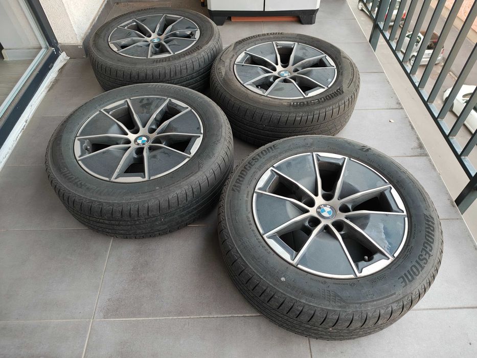 Ieftin! Jante 16" originale BMW cu senzori presiune si anvelope vara