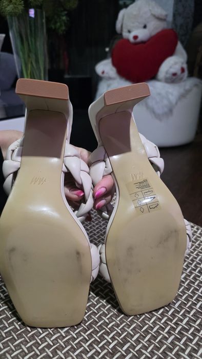 Papuci toc  H&M 41