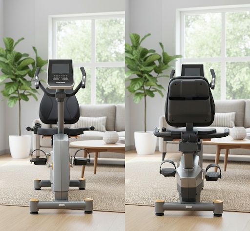 Велотренажер горизонтальный