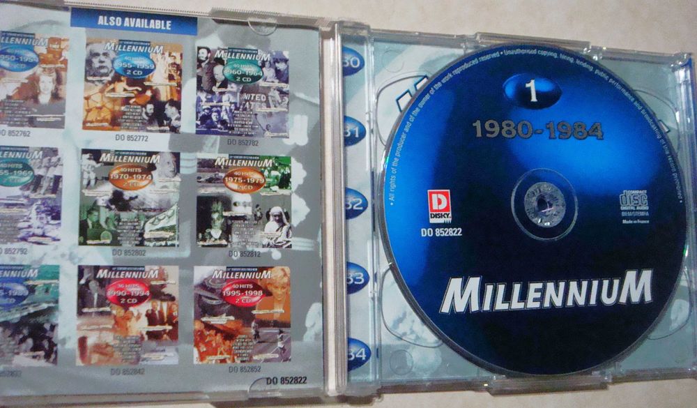 Два двойни CD с хитове от 1980-1989 г