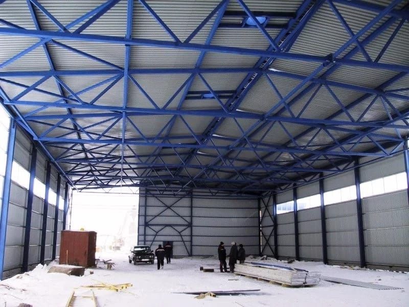 Ангары теплые и холодные. Качественно.