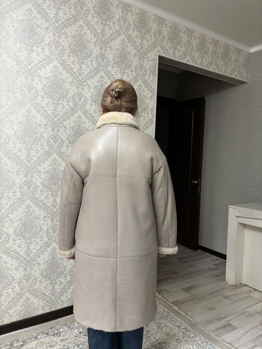 Натуральная кожаная дубленка