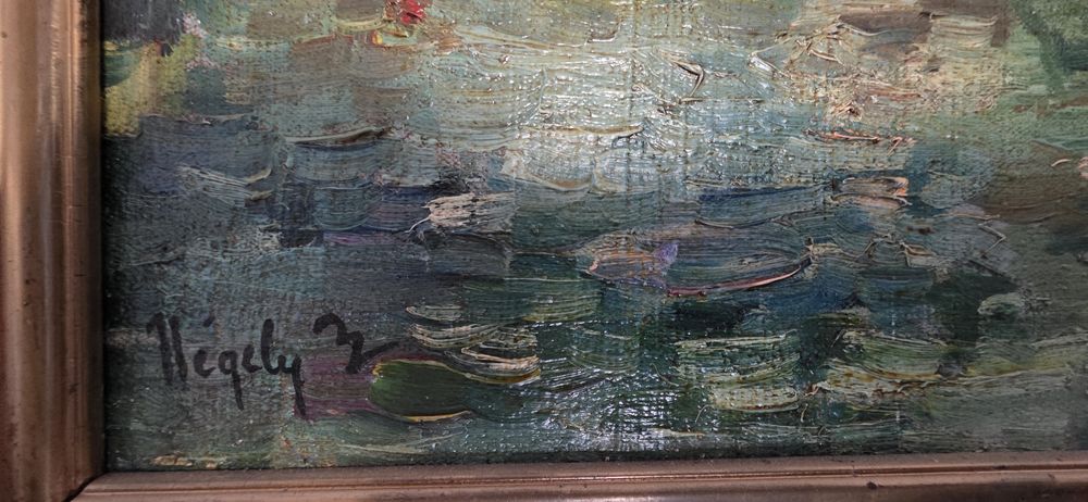 Tablou marina semnata Negel sau Negely ??