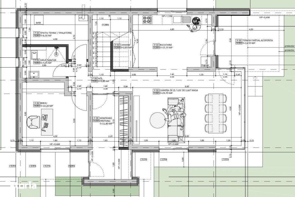 Vand CASA,VILA Noua P+1E 241,5Mp construit zona centrala BREAZA