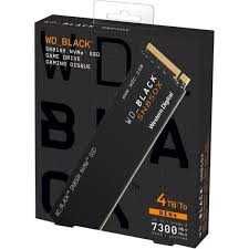 Накопитель SSD 4Tb WD Black SN850X nvme
