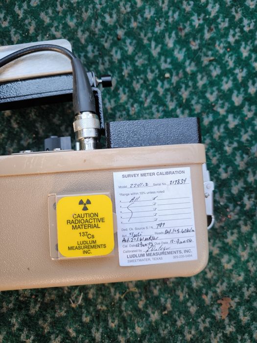 Дозиметр Ludlum новый