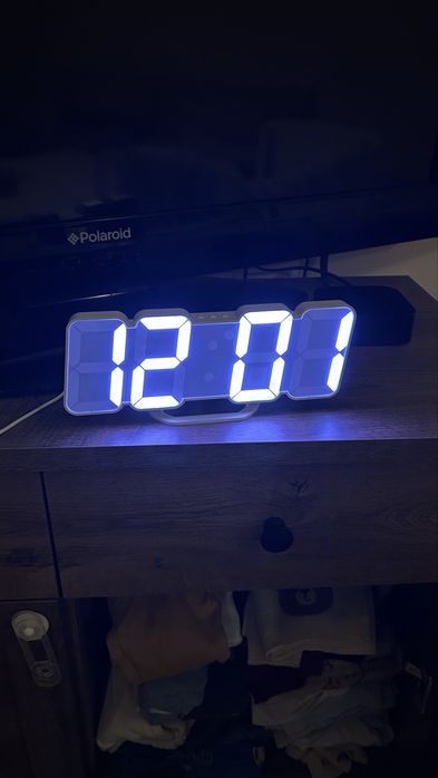 Ceas cu lumina rosie pentru somn odihnitor copii