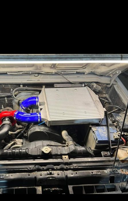 Intercooler nissan  patrol y60 , y61 toyota , Mitsubishi + ventilator