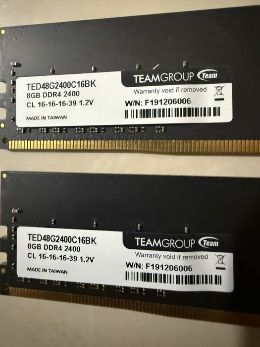 Память 8GB DDR4 2400