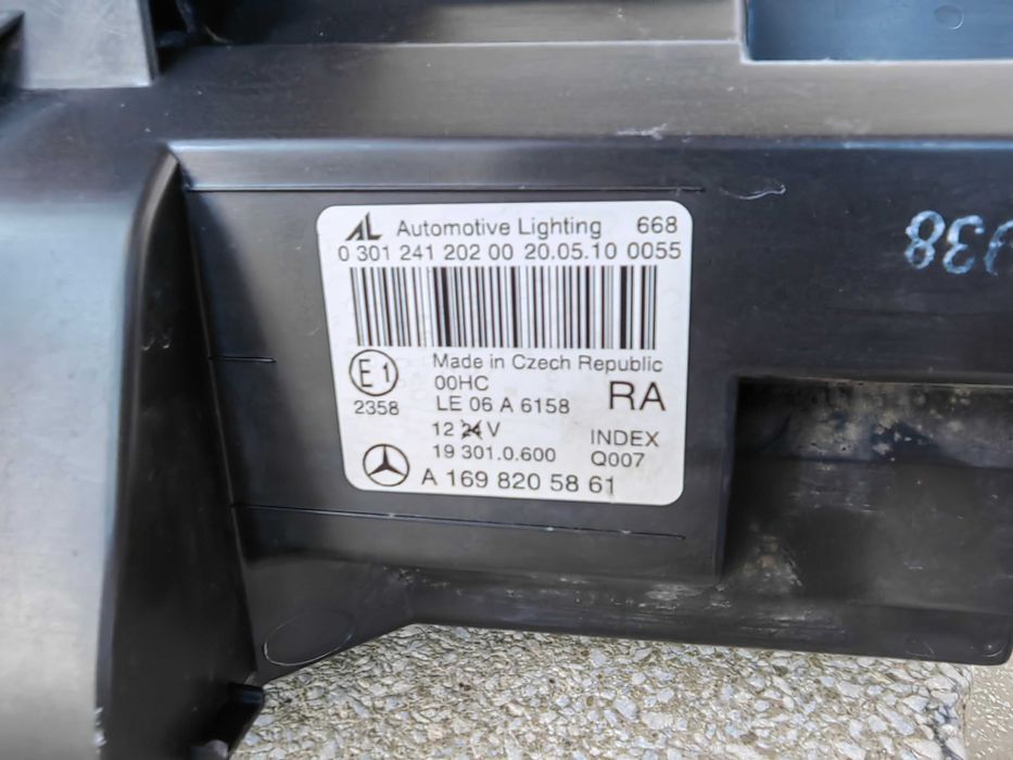 Фарове Mercedes W169 A-Classa Face/ Фарове Мерцедес W169 Оригинални