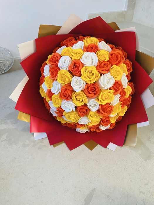 Buchete din trandafiri de sapun