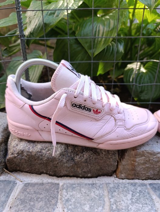 Adidas continental 80 clear pink