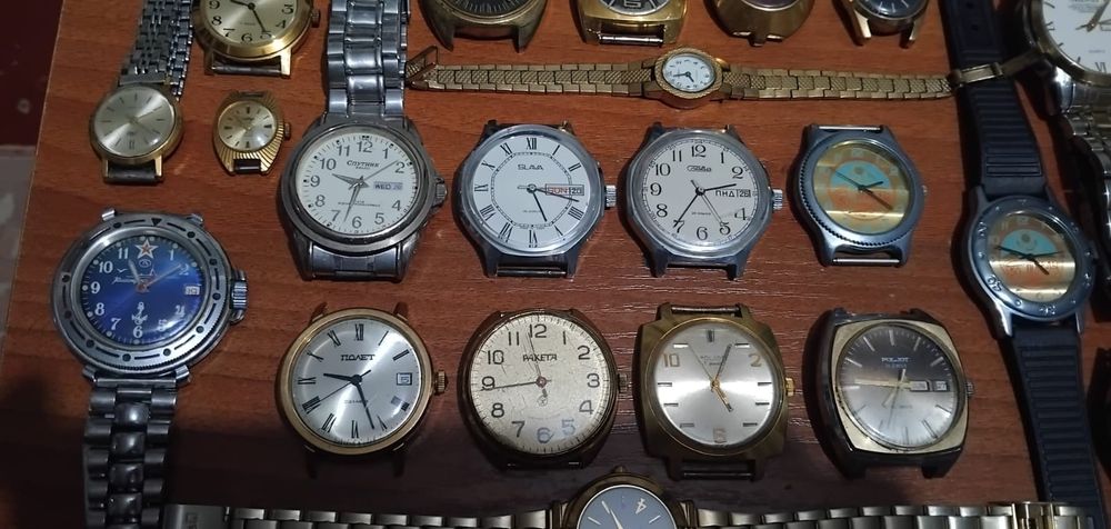 Продам Часы от 5000тг до 40000тг. Есть рабочие.