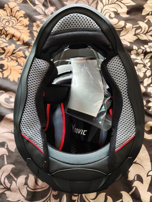 Каска за мотор/адвенчър Novic Xterra Matt Black