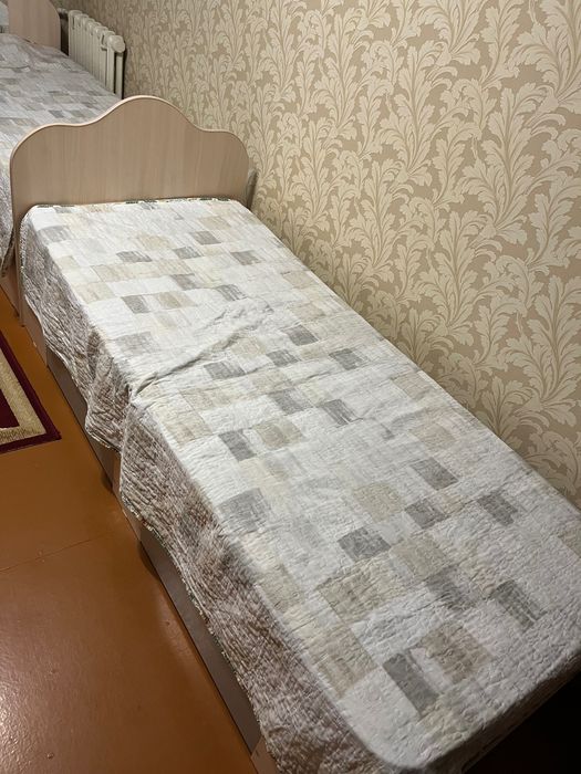 кровать одноместная, + матрас