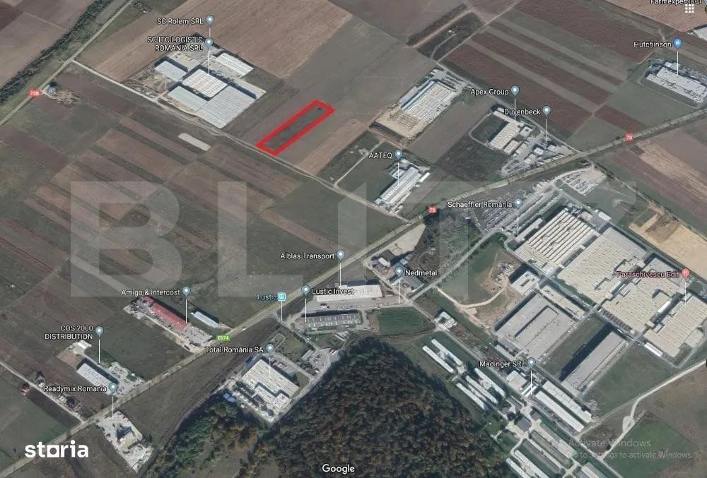 Teren de vanzare 9250 mp