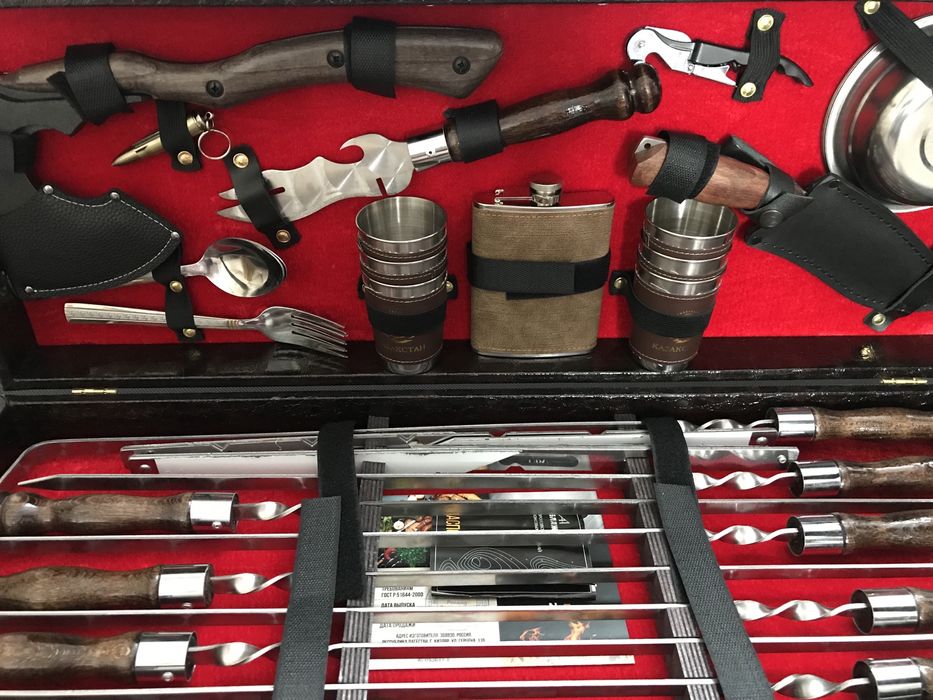 Туристическая посуда Шашлычный набор