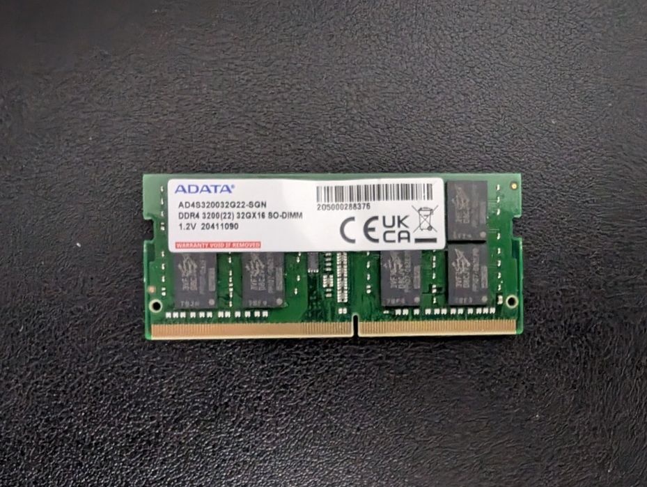 Memorie Adata 32GB DDR4 SODIMM 3200MHz