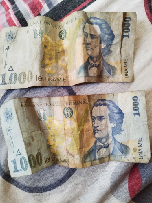 Vand bagnote de 1000 de lei