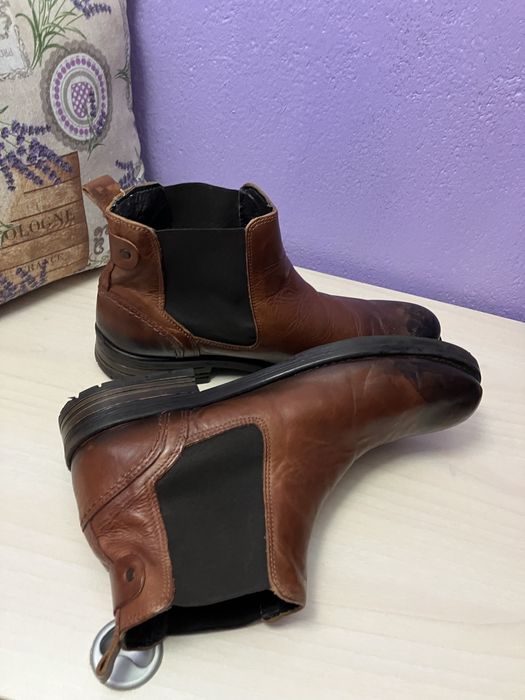 Ghete piele naturala,SeaSide Man