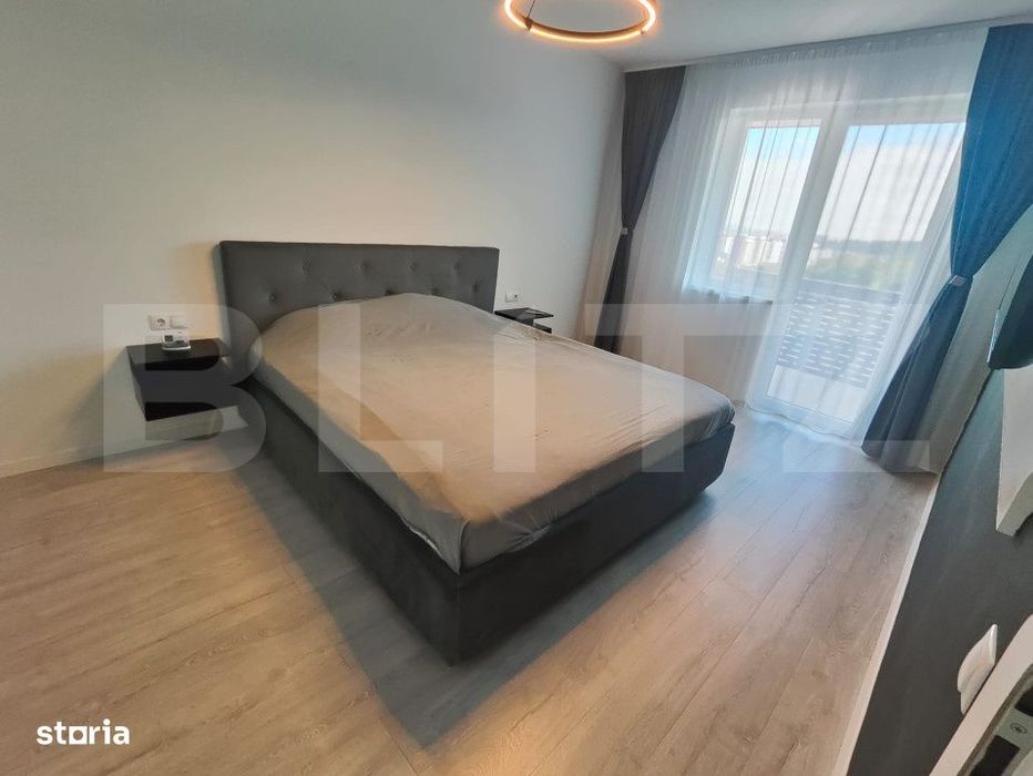 Apartament 3 camere, 64mp, etaj 1, la cheie, parcare, zona Vivo