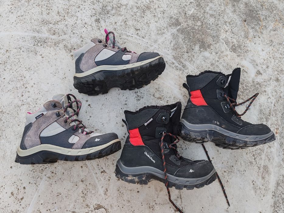 Ghete decathlon Quechua fete baieti marimea 33