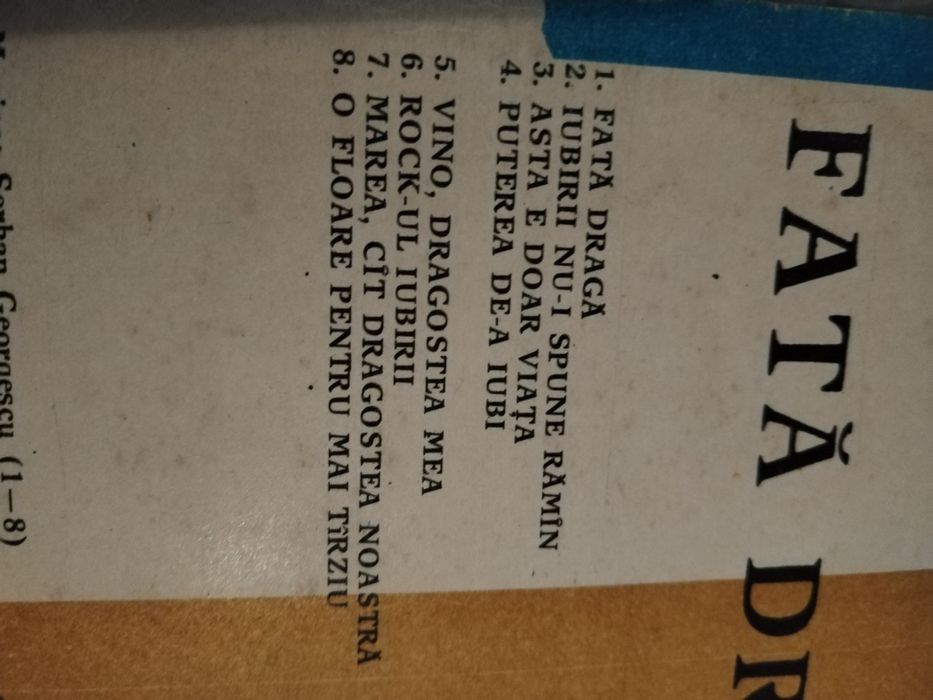 Vinyl Mădălina Manole album Fata Draga