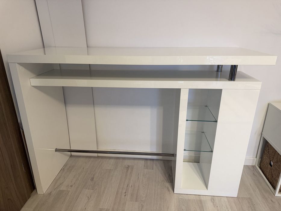 Bar facut la comanda, alb L:l:h = 157 55 111