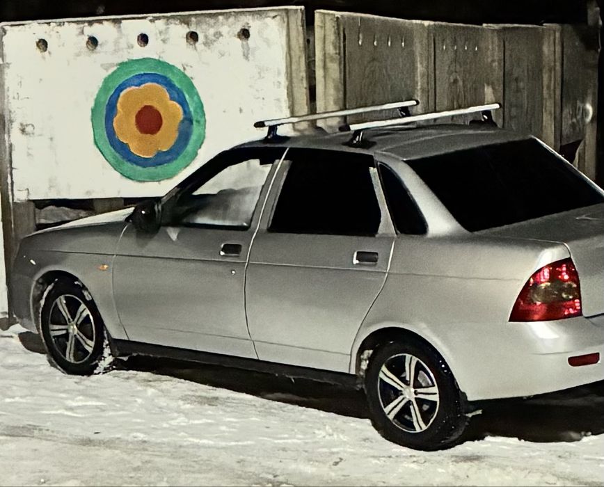 Рейлинги  багажник на приору