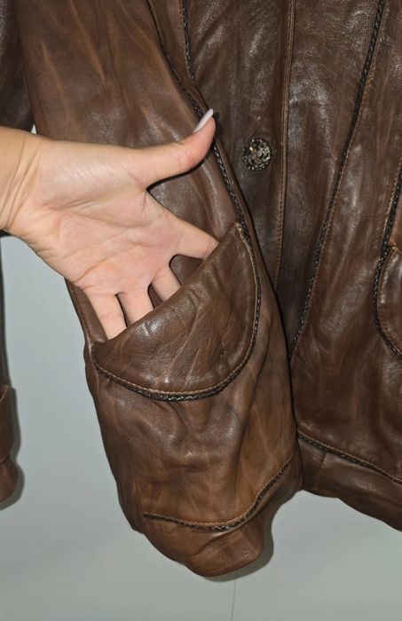 Geaca tip sacou dama  piele Fernando