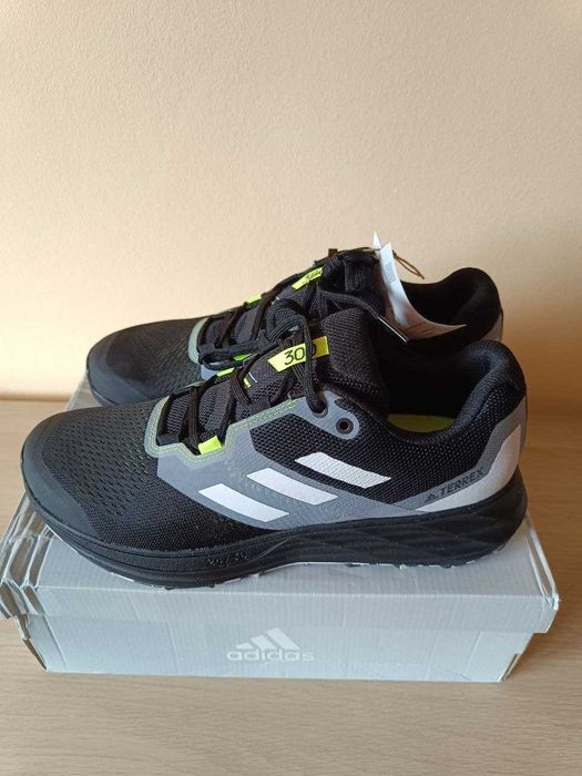 Adidas TERREX Two Flow маратонки мъжки спортни обувки 43 43.3 бягане трекинг планински черни