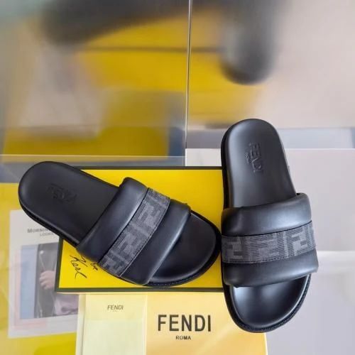 FF Men's Slipper "Spy Dark Brown"