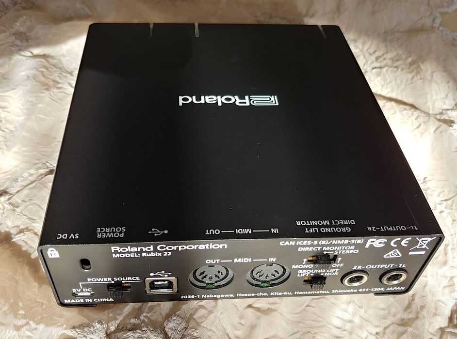 Roland Rubix 22 Interfata audio/placa de sunet PRET FIX!
