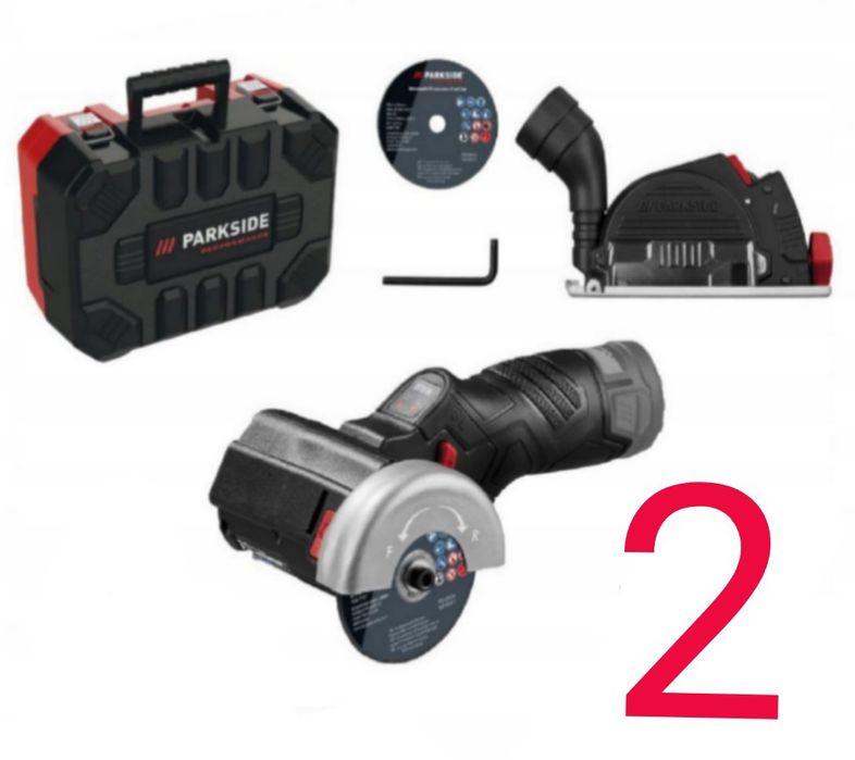 Parkside miniflex minicircular polidisc polizor baterie 12V 5A 2A 2,5A