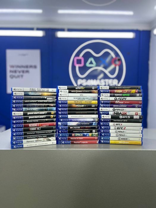 Не новые диски Ps4/Ps5 от 4.990