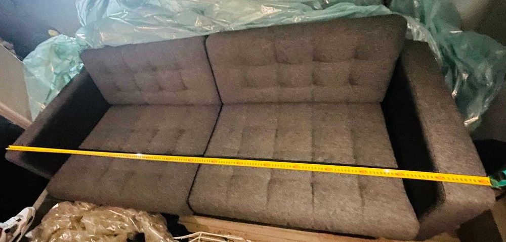 IKEA LANDSKRONA canapea 3 locuri gri inchis