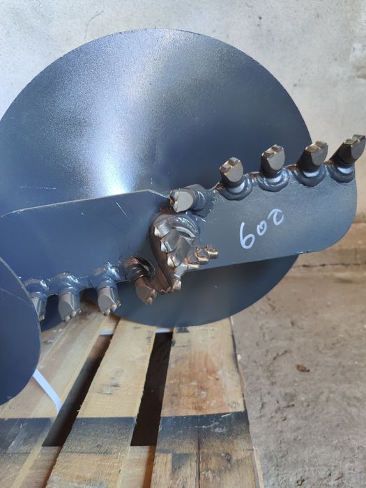 Burghiu pământ premium pentru soluri dure cu dinți vidia